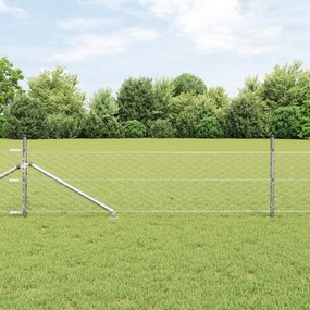 Cerca Hexagonal vidaXL 0,5x100 m Aço Galvanizado