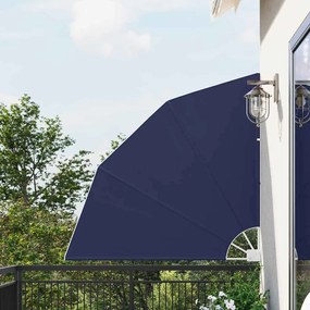 vidaXL Tela de Privacidade para Varanda Azul-marinho 140 x 140 cm