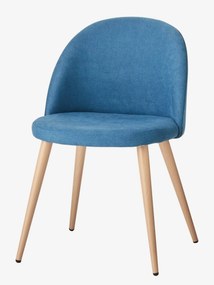 Cadeira de secretária, especial primária, Bubble azul medio liso