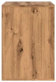 Cómoda com 3 Gavetas - 80x41x58 cm - derivados de madeira - carvalho a
