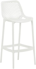 Banco de bar Air (1 UNIDADE) 45 x 105 x 53 cm Branco
