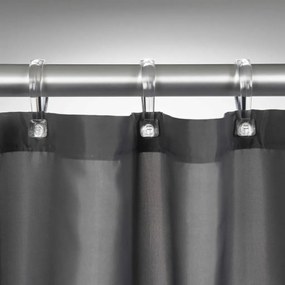 Cortina de duche Madeira 120 cm cinzento 238501114