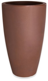 Vaso Plástico Cone Alto Bronze N.90 50X90cm