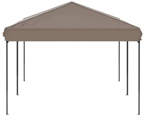 Tenda para festas dobrável 3x6 m cinzento-acastanhado