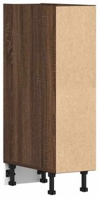 Armário inferior “Riga” 20x44,5x81,5cm carvalho castanho