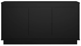 Aparador 102x35x55 cm derivados de madeira preto