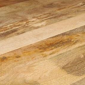 Mesa de jantar 110x75 cm madeira de mangueira maciça
