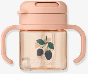 Copo com palhinha Kai LIEWOOD rosa-pálido