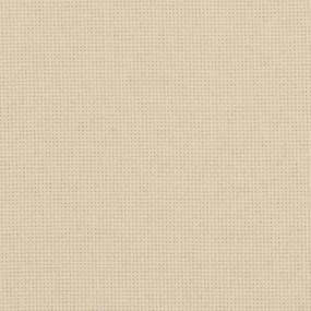 Cama para cães 70x45x28 cm tecido cor creme