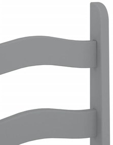 Cadeiras de jantar 2 pcs Corona 42x47x107 cm pinho maciço cinza