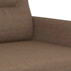 Poltrona 60 cm tecido castanho