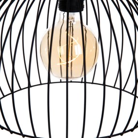 Moderne hanglamp zwart 30 cm - Koopa Moderno