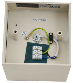 Foco de Parede Moderno Bege Ajustável G9 - Box