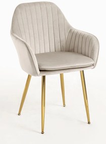Cadeira Chic Golden - Beige