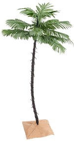 Palmeira c/ 96 luzes LED 180 cm branco quente