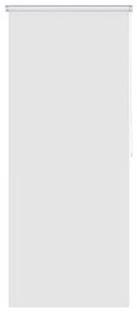 Estore de rolo para o duche 80x240 cm branco