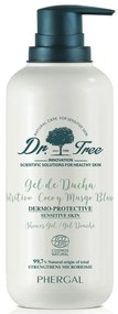 Gel de duche Dr. Tree   Pele sensível Musgo Coco Nutritivo 500 ml