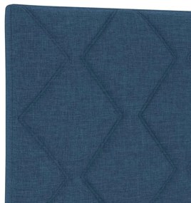 Cama vidaXL Azul 180x200 cm em Tecido
