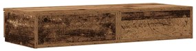 Caixas de Cama vidaXL Madeira Velha 90x36,5x16,5 cm Madeira de Engenha