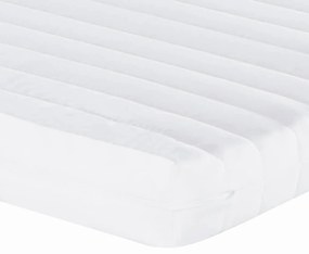 Colchão de espuma 80x210 cm 7 zonas dureza 20 ILD branco