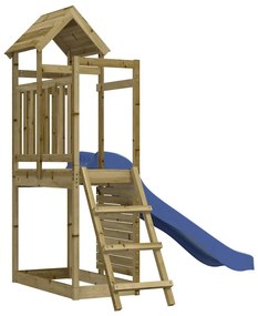 Conjunto de brincar para exterior madeira de pinho impregnada
