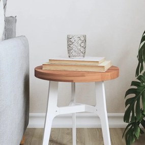 vidaXL Tampo de mesa redondo Ø30x2,5 cm madeira de faia maciça