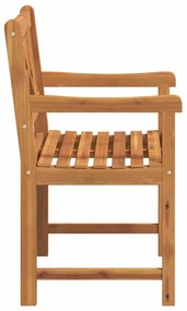 Cadeiras de Jardim vidaXL 6 pcs 56x55.5x90 cm Madeira Sólida de Acácia