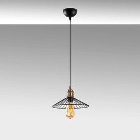 Candeeiro de Teto Kila – Preto Antigo – 25 x 25 x 24-114 cm