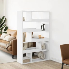 vidaXL Estante 100x33x156,5 cm derivados de madeira branco