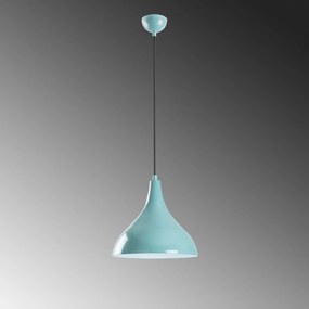 Candeeiro de Teto Bıtlıs – Turquesa – Ø22 h:26 cm