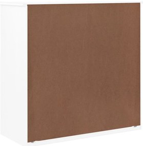 Cómoda ALTA 77x35x73 cm madeira de pinho maciça branco