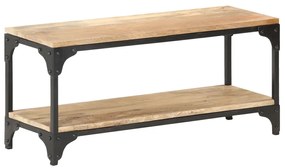 Mesa de centro 90x30x40 cm madeira de mangueira maciça