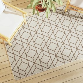 vidaXL Tapete pelo curto antiderrapante int./ext. 120x180 cm multicor