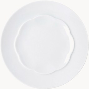 Pratos de sobremesa em porcelana Sonetto, conjunto de 6