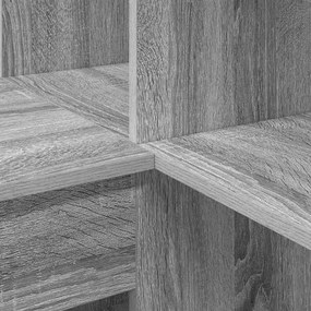 Secretária de canto Sonoma cinzento 101,5 x 149,5 x 149,5 cm