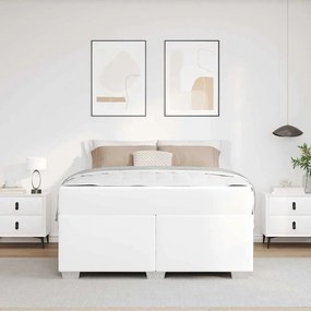 Estrutura da Cama Outros Branco 140 x 200 cm Couro sintético