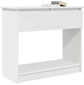 Mesa consola com gavetas 85,5x38,5x74,5 cm branco