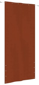 vidaXL Tela de varanda 120x240 cm tecido oxford terracota