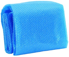 Cobertura de piscina retangular 450 x 220 cm PE azul