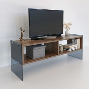 Móvel TV TV405 – Nogueira – 120 cm x 45 cm x 35 cm