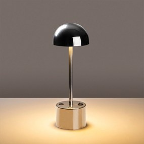 Candeeiro de Mesa Sept – Cromado – Diâmetro 10 cm Altura 29 cm