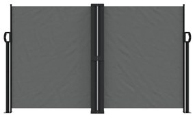 Toldo lateral retrátil 140x1200 cm antracite