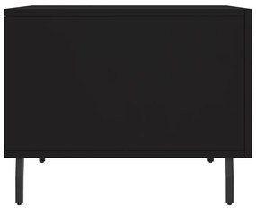 Mesa de centro 50x50x40 cm derivados de madeira preto