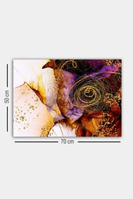 Pintura Decorativa em Tela 1393502138 – Multicolor – 50 x 70 cm