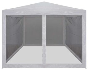 Tenda para festas com 4 paredes laterais em rede 3x3 m