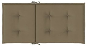Almofadões lombares p/cadeiras 4pcs 100x50x4 cm mesclado tecido