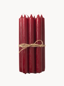 Velas de jantar cilíndricas Classic, conjunto de 10