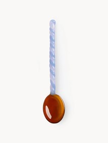 Colher de vidro de borosilicato artesanal Duet, 4 uni.