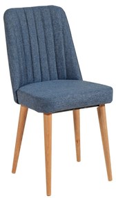 **** Conjunto de Mesa de Jantar Extensível Vina – Pinho Atlântico Azul