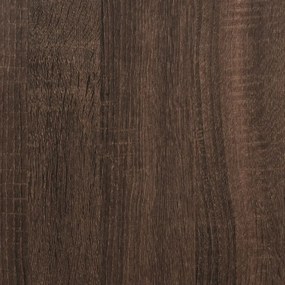 Sapateira 60x21x125,5 cm derivados de madeira carvalho castanho